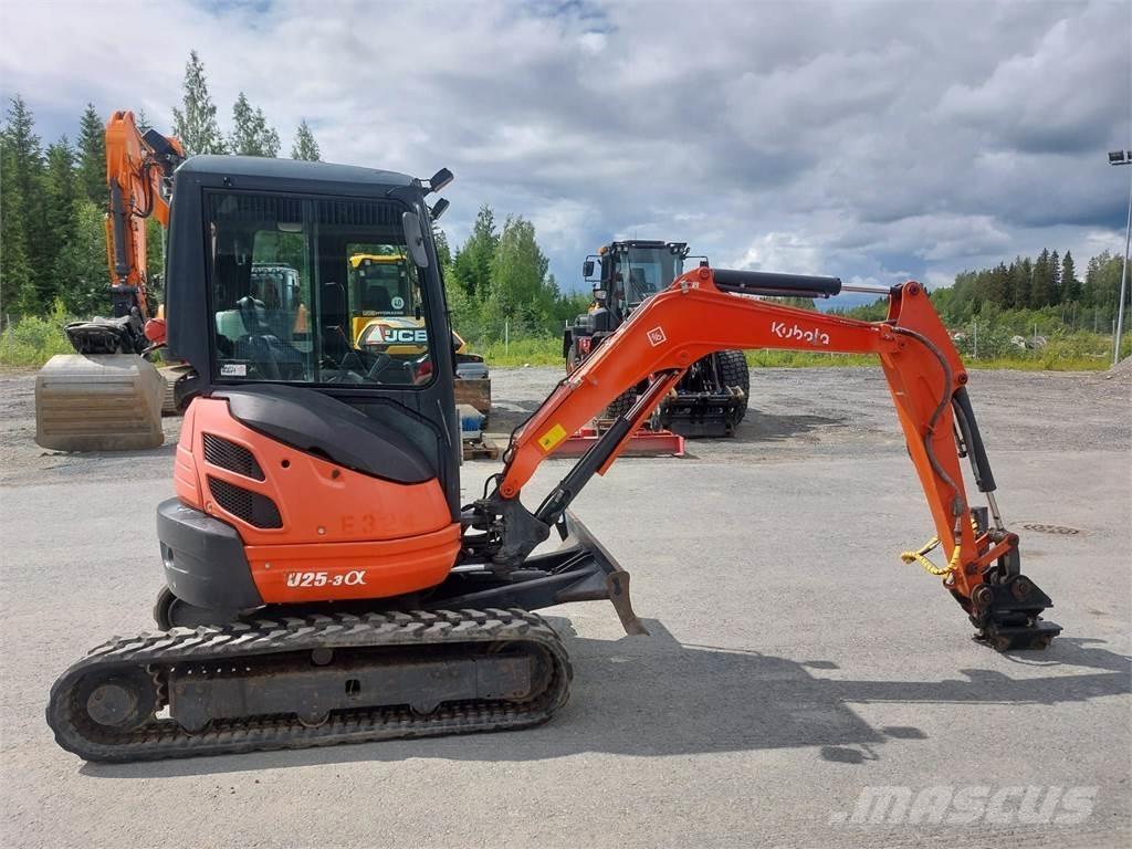 Kubota U25-3 Mini ekskavatori < 7 t