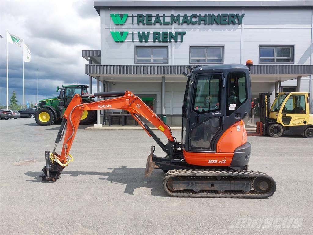 Kubota U25-3 Mini ekskavatori < 7 t