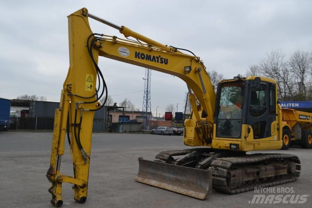 Komatsu PC 138 US-10 Kāpurķēžu ekskavatori