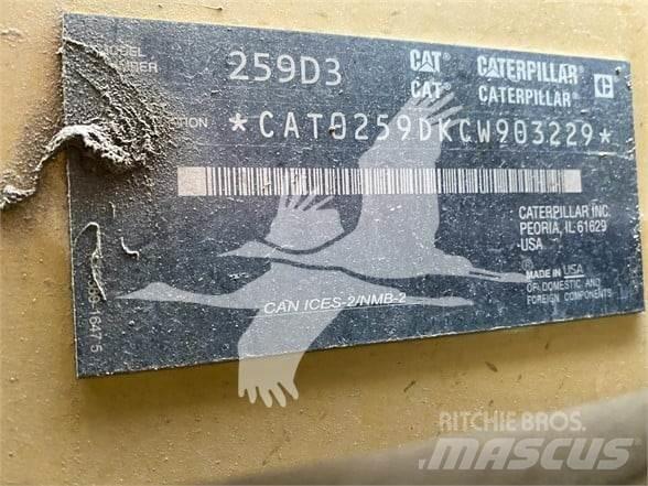 CAT 259D3 Lietoti riteņu kompaktiekrāvēji