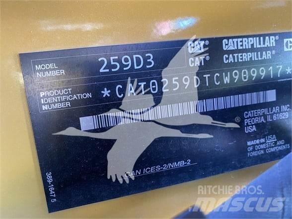 CAT 259D3 Lietoti riteņu kompaktiekrāvēji