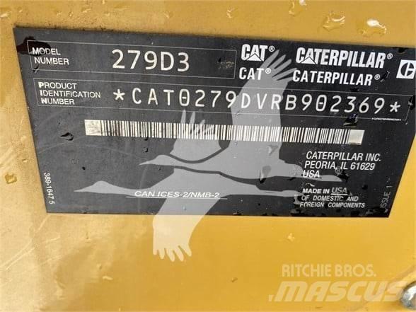 CAT 279D3 Lietoti riteņu kompaktiekrāvēji
