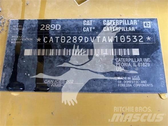 CAT 289D Lietoti riteņu kompaktiekrāvēji
