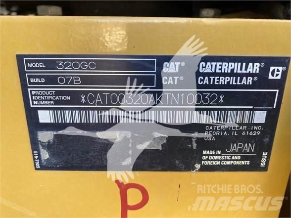 CAT 320GC Kāpurķēžu ekskavatori
