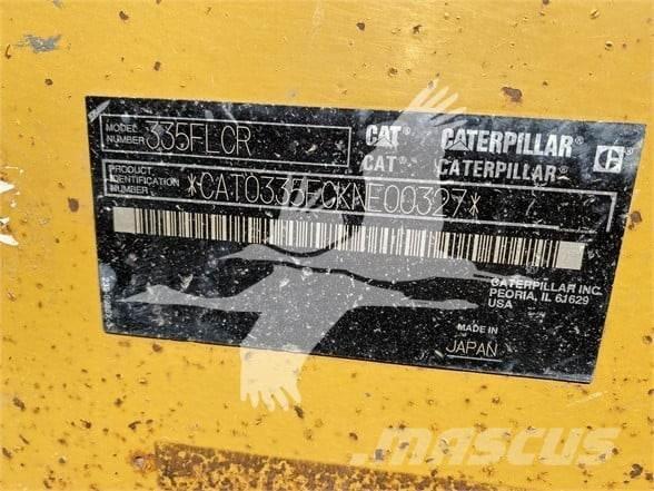 CAT 335F LCR Kāpurķēžu ekskavatori