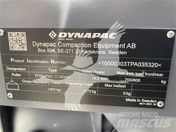 Dynapac CC900G Vienvalča grunts veltņi