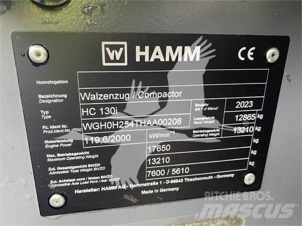 Hamm HC130i Vienvalča grunts veltņi