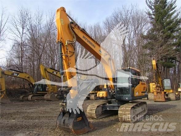 Hyundai HX160L Kāpurķēžu ekskavatori