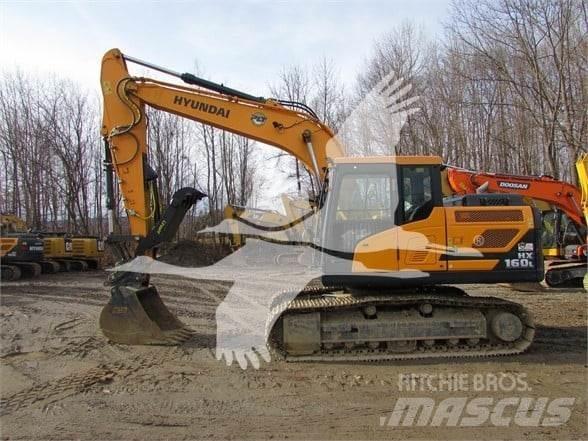 Hyundai HX160L Kāpurķēžu ekskavatori