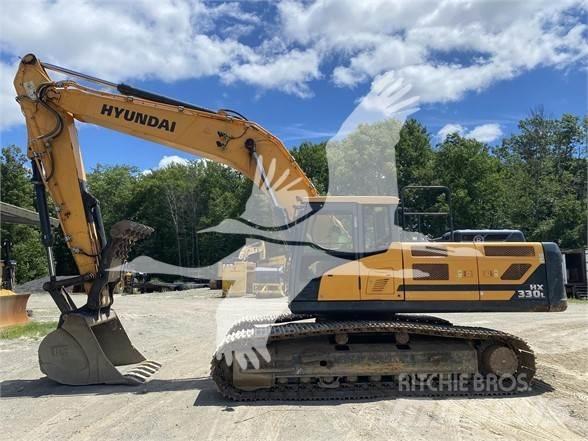 Hyundai HX330L Kāpurķēžu ekskavatori