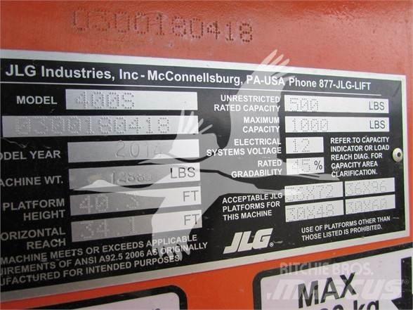 JLG 400S Teleskopiskie pacēlāji