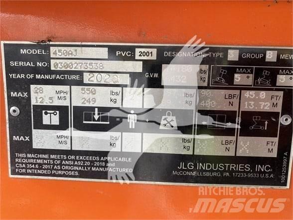 JLG 450AJ Strēles pacēlāji