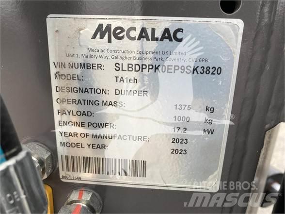 Mecalac TA1EH Mini pašizgāzēji