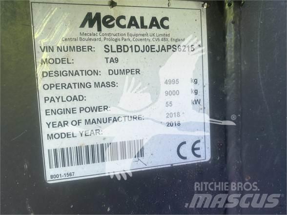 Mecalac TA9 Mini pašizgāzēji