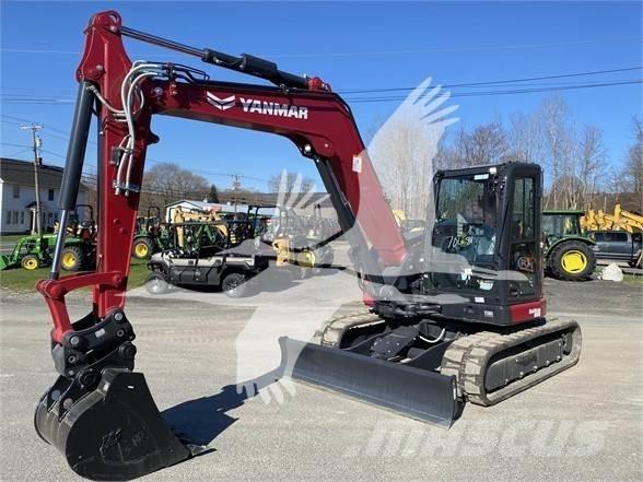 Yanmar VIO80-7 Kāpurķēžu ekskavatori