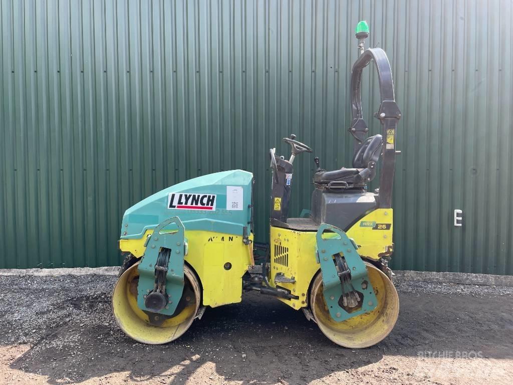 Ammann ARX 26 Divvalču grunts veltņi
