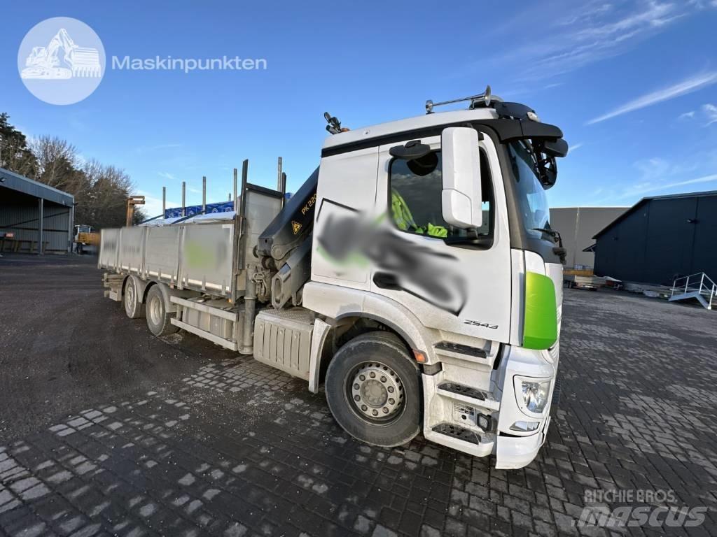 Mercedes-Benz 2543 Smagās mašīnas ar celtni