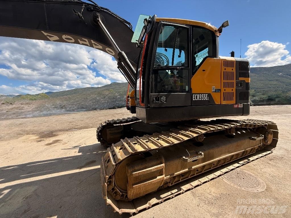 Volvo ECR355EL Kāpurķēžu ekskavatori