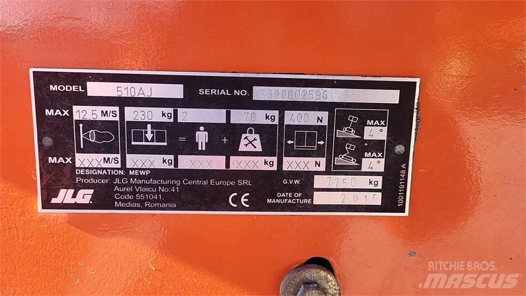 JLG 510AJ Strēles pacēlāji