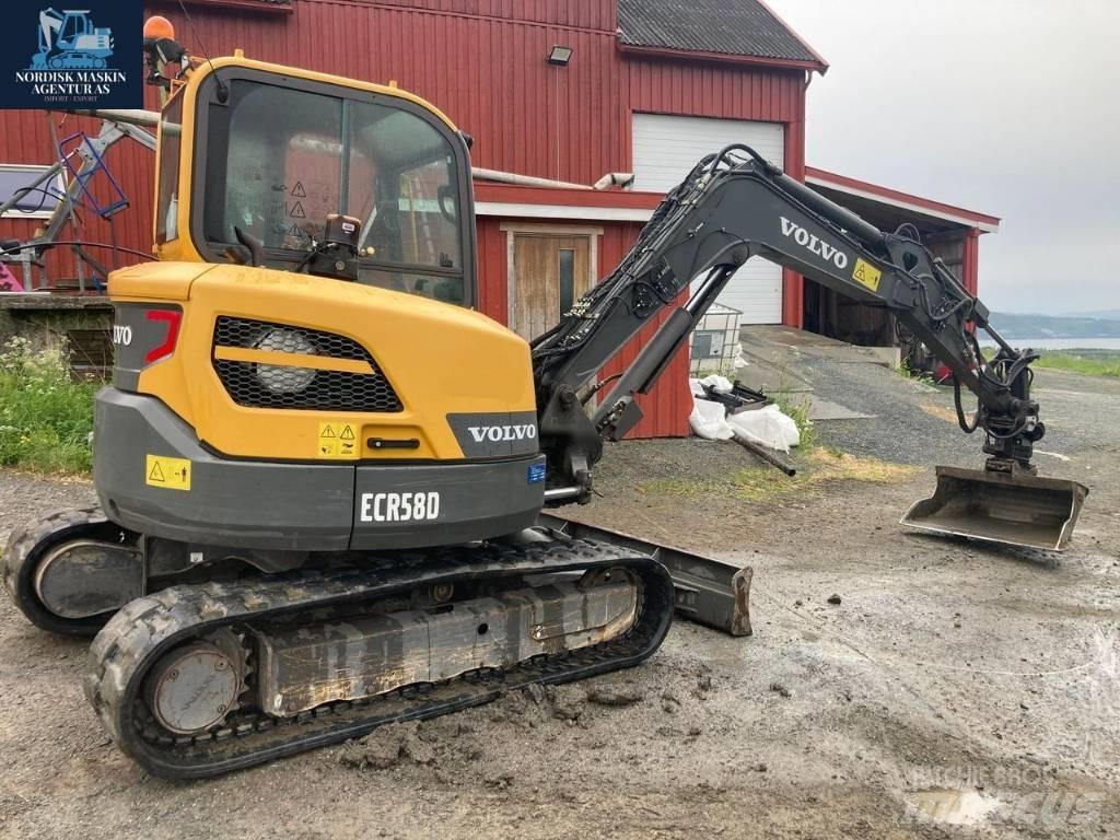 Volvo ECR 58 D Mini ekskavatori < 7 t