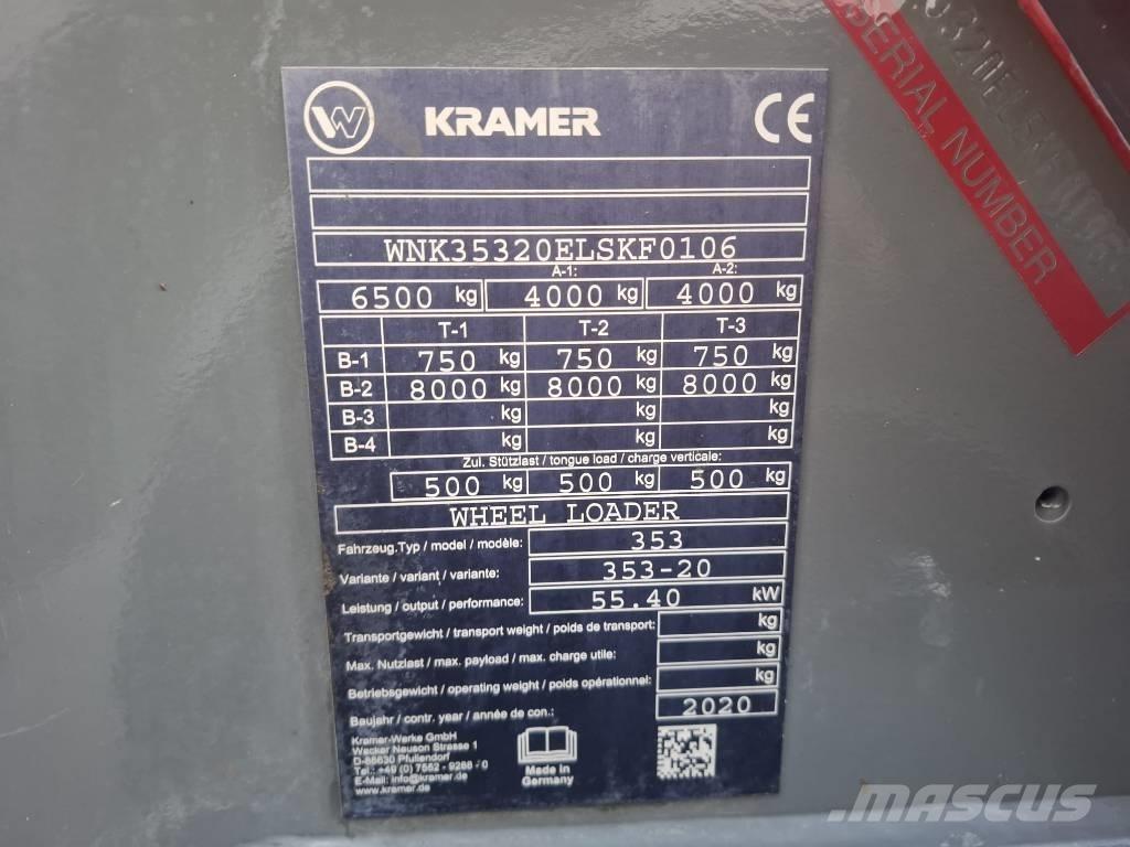Kramer 5075 Iekrāvēji uz riteņiem