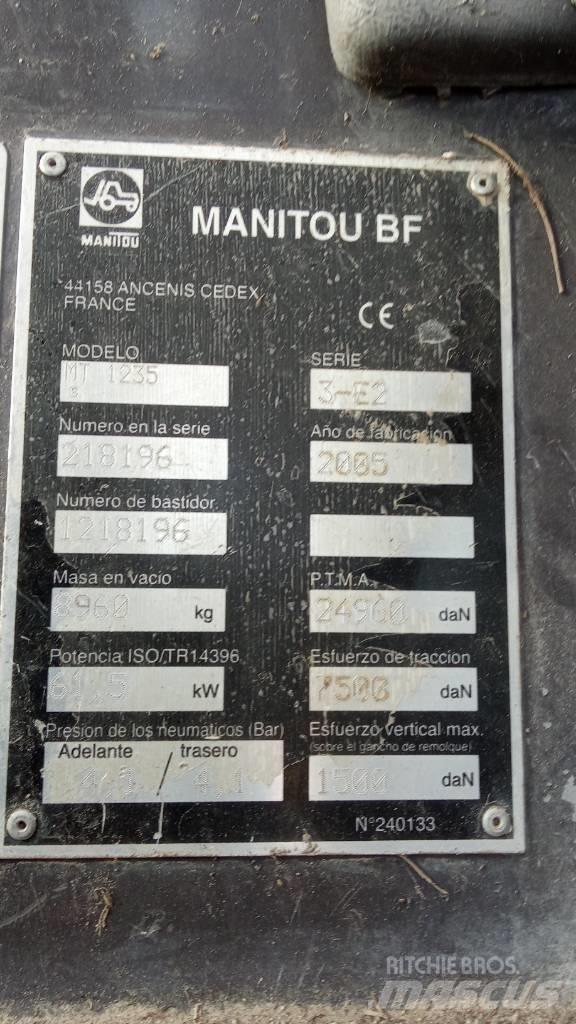 Manitou MT 1235 Teleskopiskie manipulatori