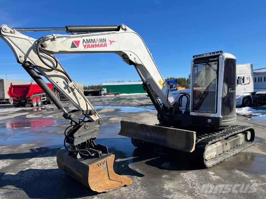 Yanmar Vio 70 Kāpurķēžu ekskavatori