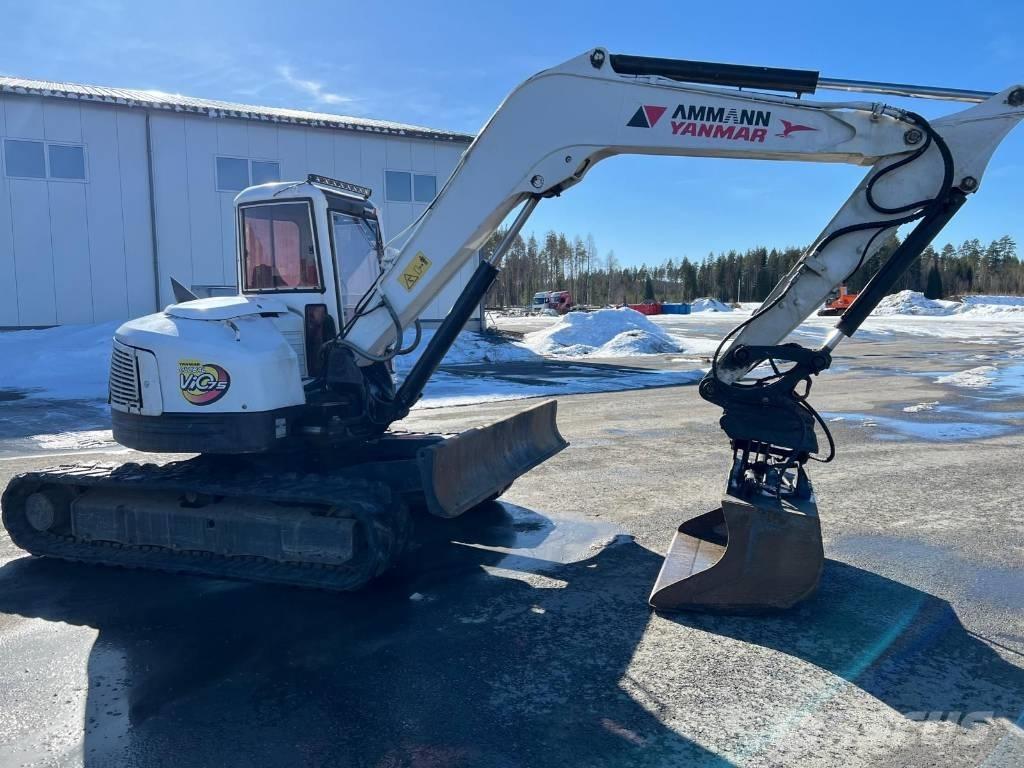 Yanmar Vio 70 Kāpurķēžu ekskavatori