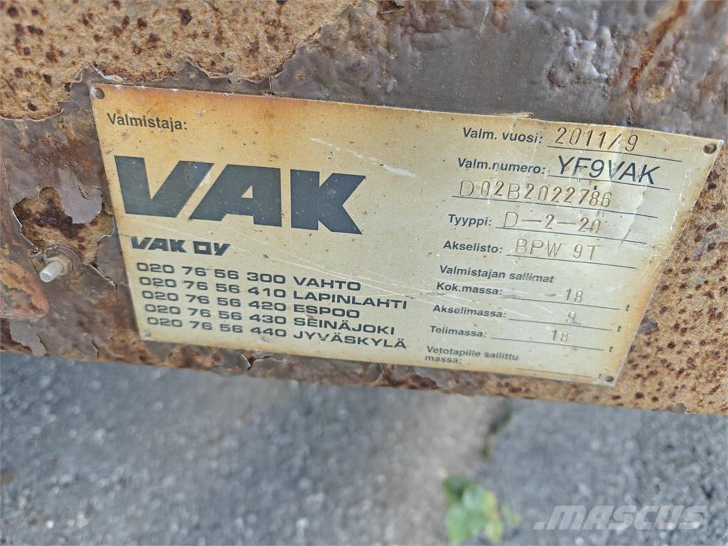 VAK Dolly Pārvadāšanas platformas