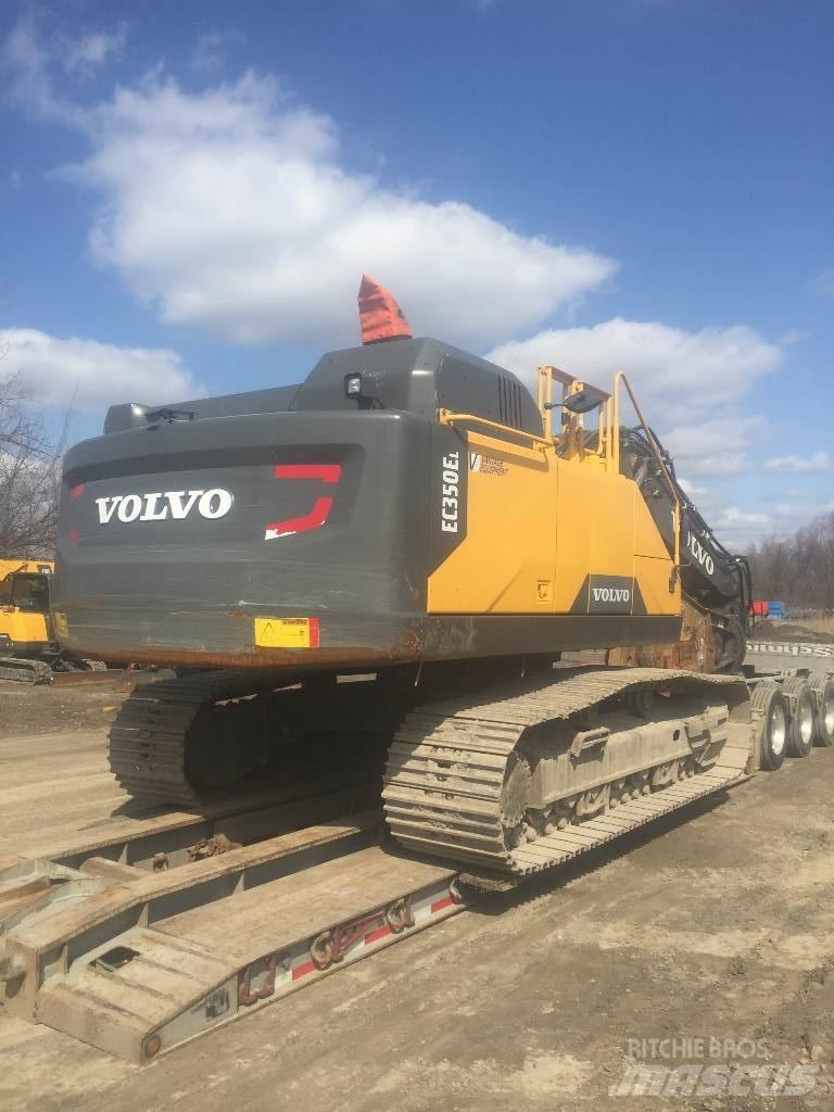 Volvo EC350EL Kāpurķēžu ekskavatori