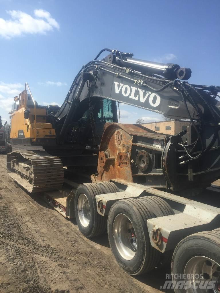 Volvo EC350EL Kāpurķēžu ekskavatori