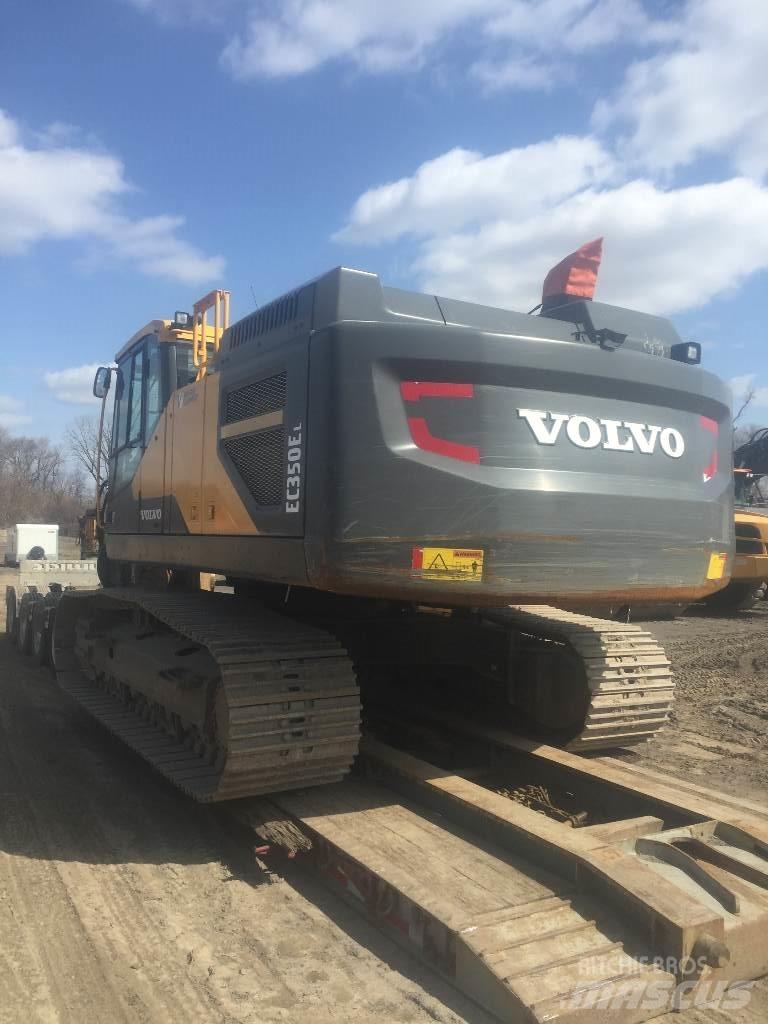 Volvo EC350EL Kāpurķēžu ekskavatori