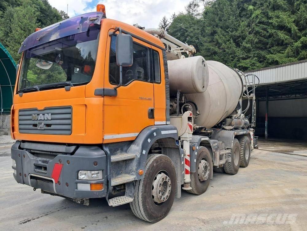 MAN TGA 41.480 Betonvedēji