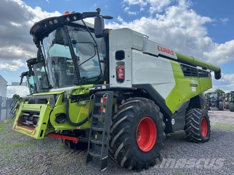 CLAAS LEXION 7600 Ražas novākšanas kombaini