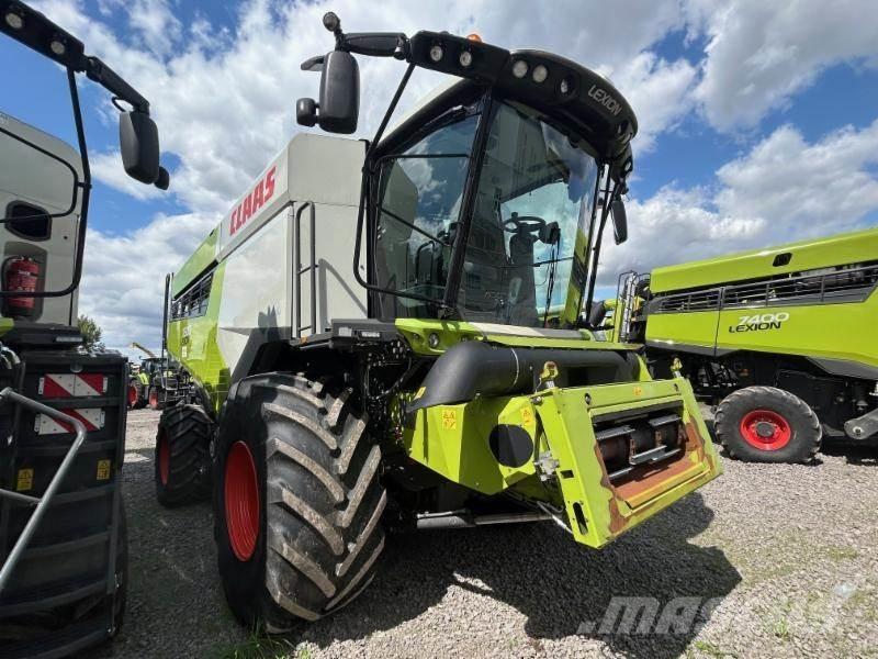 CLAAS LEXION 7600 Ražas novākšanas kombaini