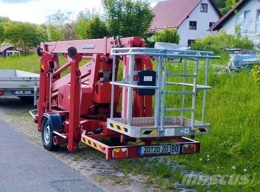 Europelift TM 18 GT Pacēlājplatformas - piekabes