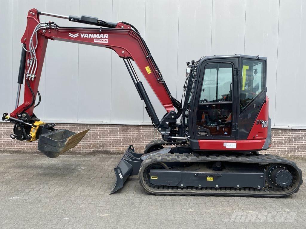 Yanmar SV100-7 Vidēja lieluma ekskavatori 7 t - 12 t