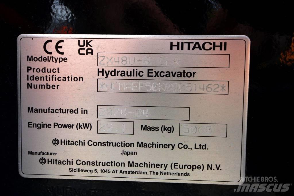 Hitachi ZX 48 U-6 Mini ekskavatori < 7 t