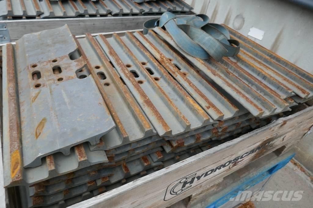  Bandplattor B:600mm Sliedes, ķēdes un šasija
