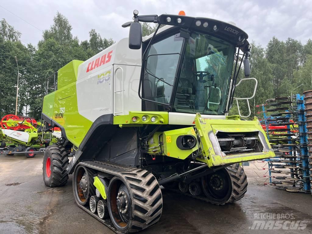 CLAAS Lexion 750 TT Ražas novākšanas kombaini