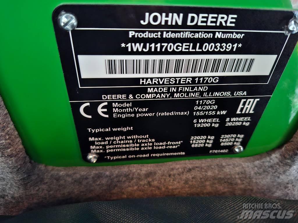 John Deere 1170G Harvesteri