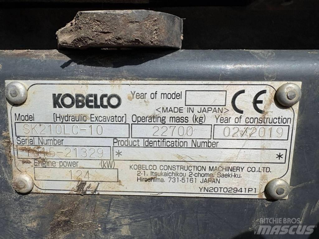 Kobelco SK 210 LC-10 Crawler excavators