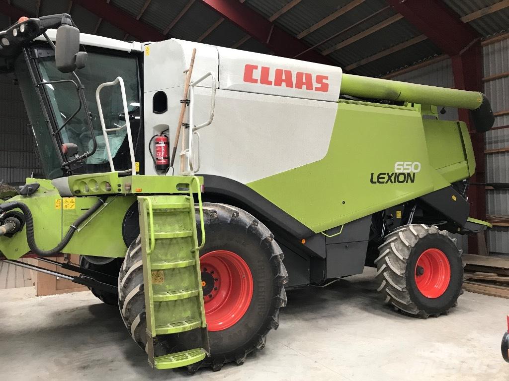 CLAAS Lexion 650 Ražas novākšanas kombaini