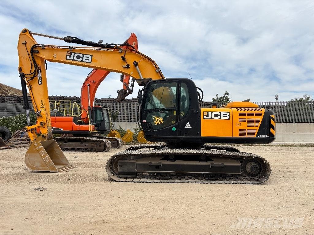 JCB JS 220 LC Kāpurķēžu ekskavatori