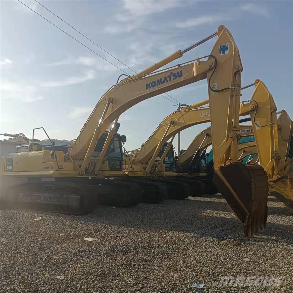 Komatsu PC360-7 Kāpurķēžu ekskavatori