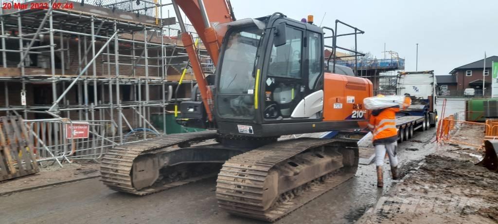 Hitachi ZX 210 LC-6 Kāpurķēžu ekskavatori