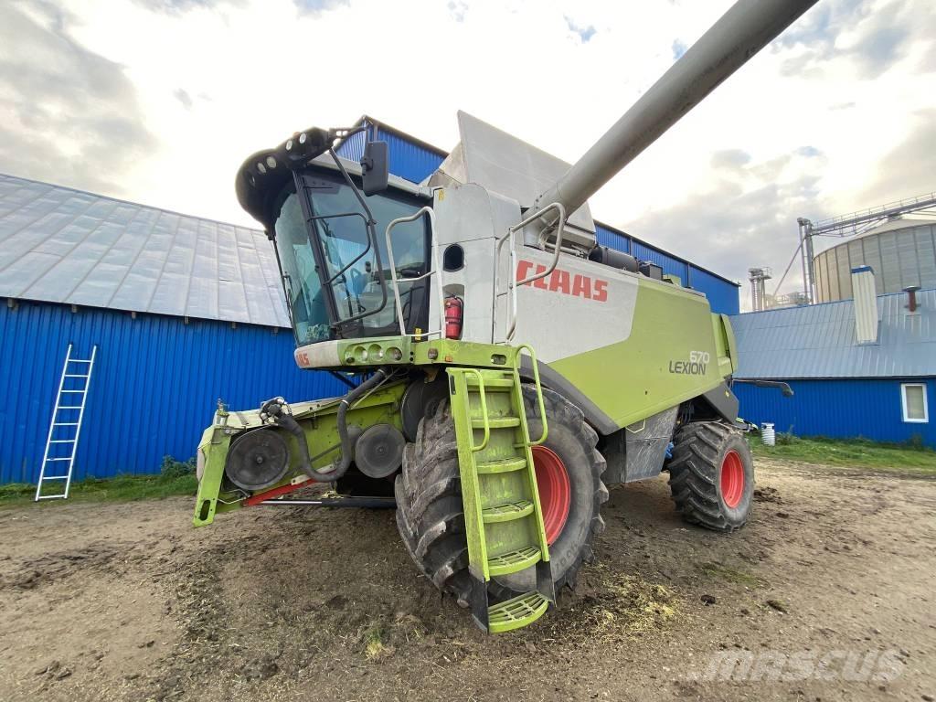 CLAAS Lexion 670 Ražas novākšanas kombaini