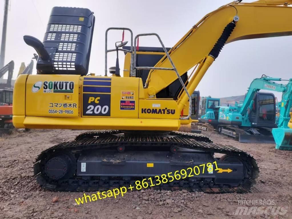 Komatsu PC 200-8 Kāpurķēžu ekskavatori