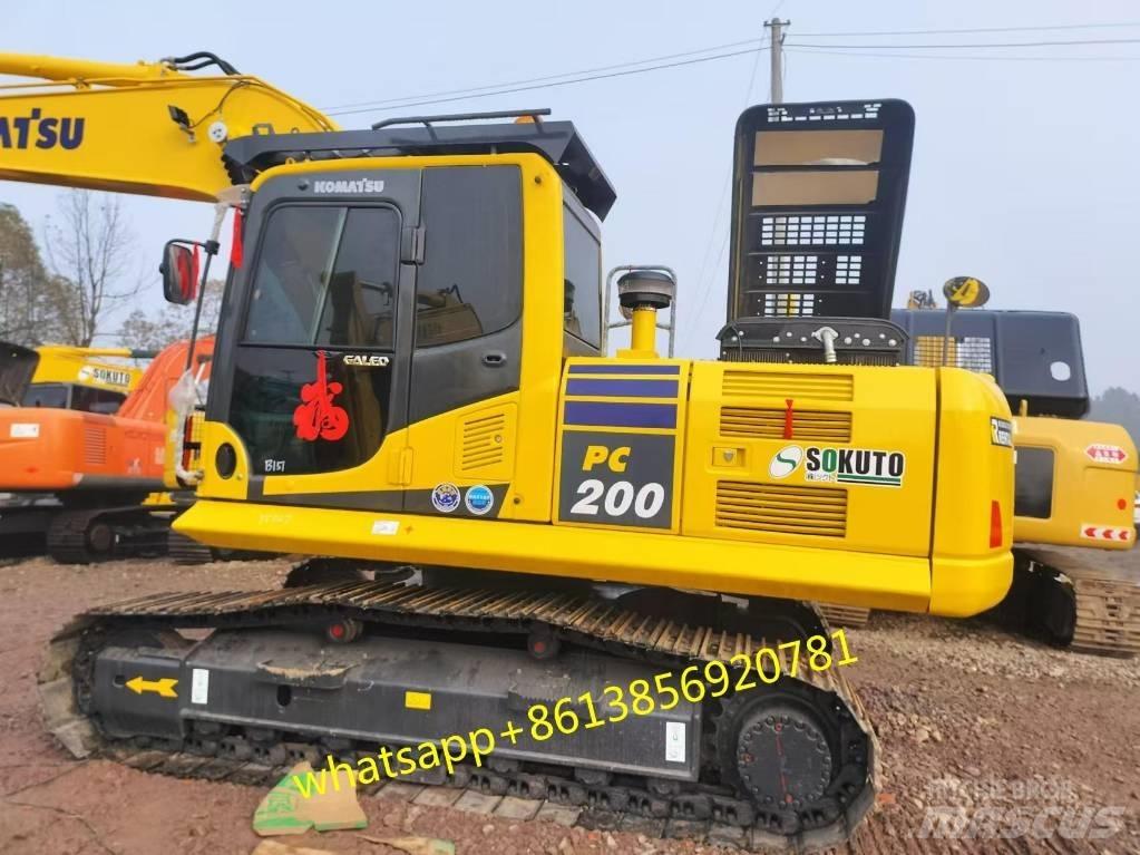 Komatsu PC 200-8 Kāpurķēžu ekskavatori