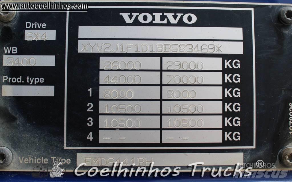 Volvo FMX 410  6x4 Pašizgāzējs